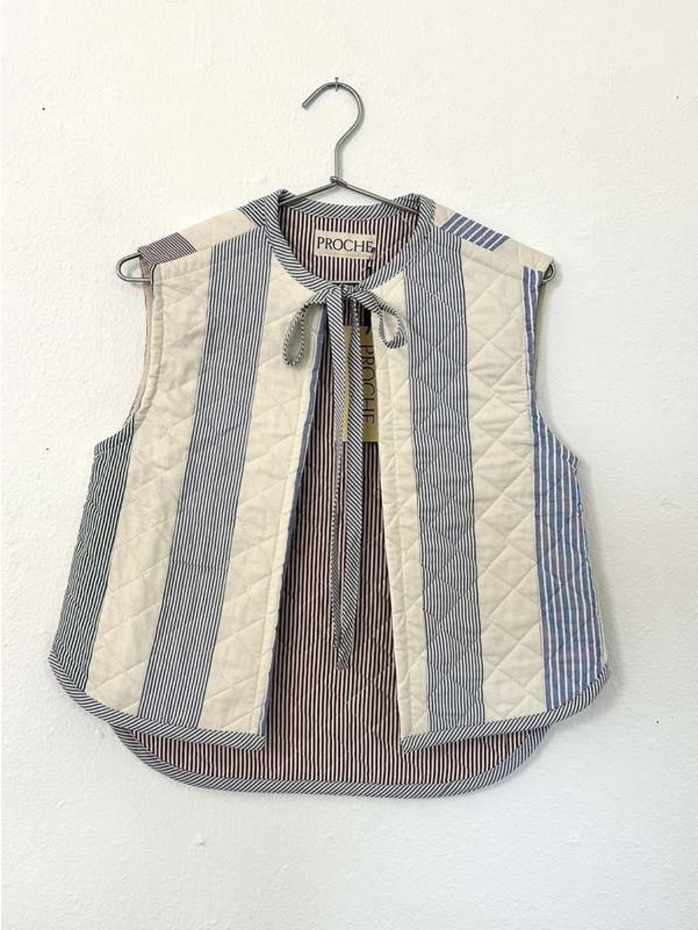 Proche Studio Reversible Quilted Vest